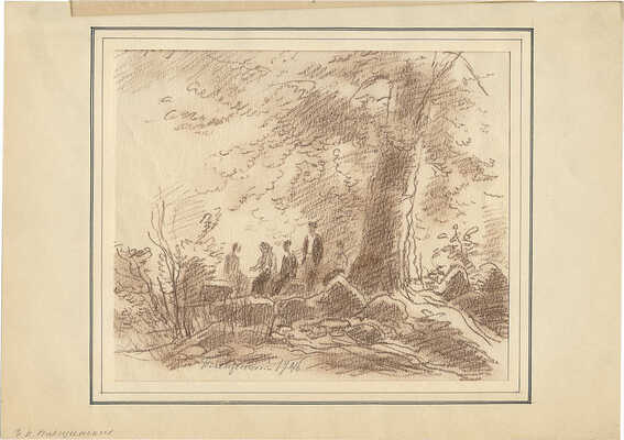 Плещинский Илларион Николаевич. Хоста. На отдыхе